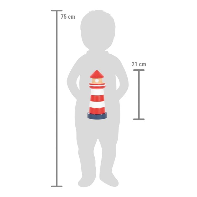 Produktbild: Stapelturm Leuchtturm Gro&szlig;er Ozean