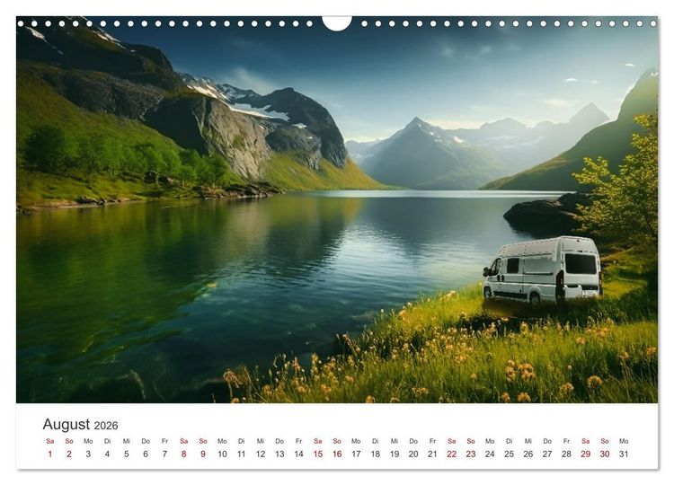 Produktbild: Der Ruf des Nordens (Wandkalender 2026 DIN A3 quer), CALVENDO Monatskalender