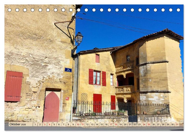 Produktbild: Marville - Renaissance-Dorf in Nordfrankreich (Tischkalender 2026 DIN A5 quer), CALVENDO Monatskalender