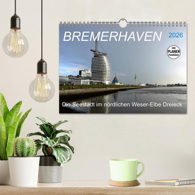 Produktbild: BREMERHAVEN - 2026 (Wandkalender 2026 DIN A4 quer), CALVENDO Monatskalender