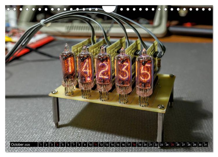 Produktbild: Mr Carlson's Lab Electronic Design and Restorations (Wall Calendar 2026 DIN A4 landscape), CALVENDO 12 Month Wall Calendar