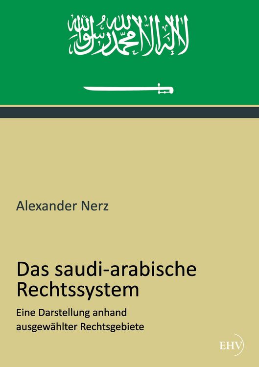 Produktbild: Das saudi-arabische Rechtssystem