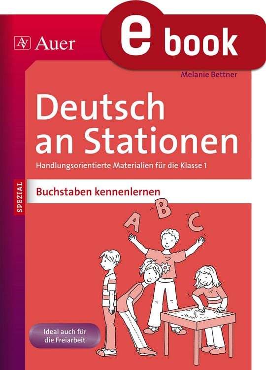 Produktbild: Deutsch an Stationen Buchstaben kennenlernen