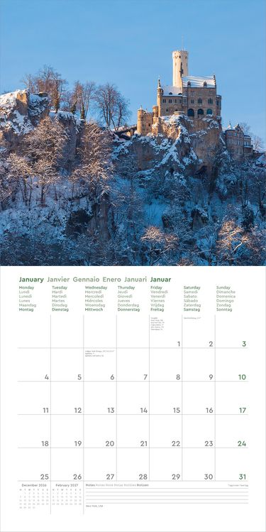Produktbild: Deutschland - KUNTH Broschurkalender 2027