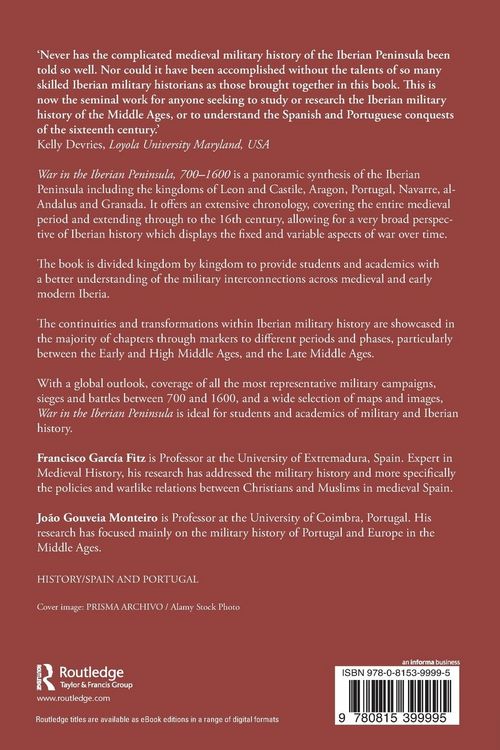 Produktbild: War in the Iberian Peninsula, 700-1600