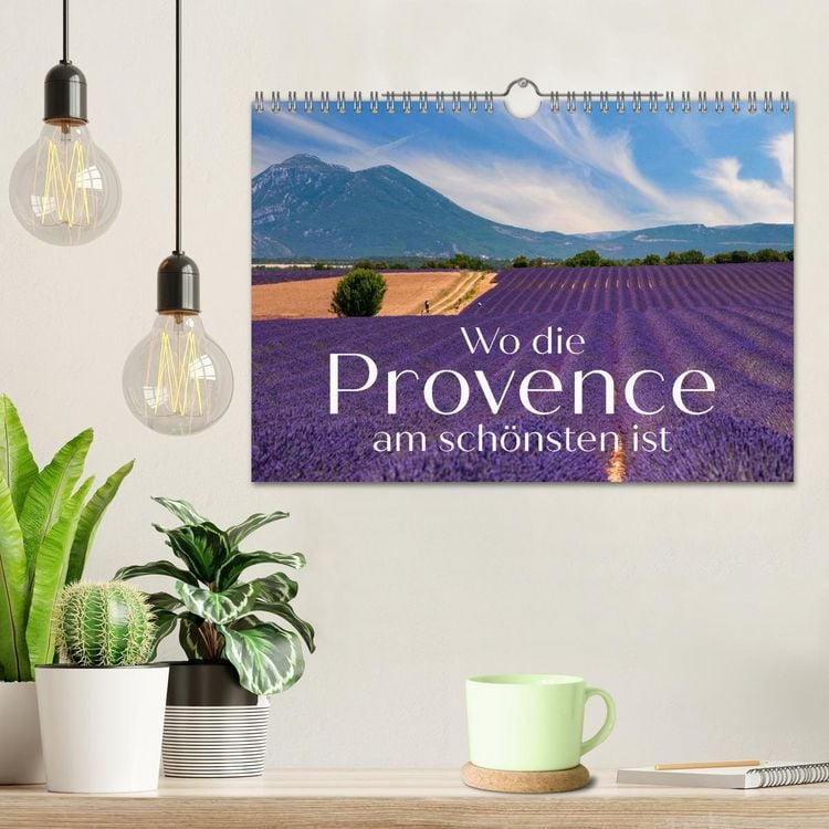 Produktbild: Wo die Provence am sch&ouml;nsten ist (Wandkalender 2026 DIN A4 quer), CALVENDO Monatskalender