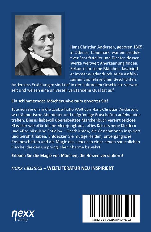 Produktbild: Hans Christian Andersen: Seine sch&ouml;nsten M&auml;rchen