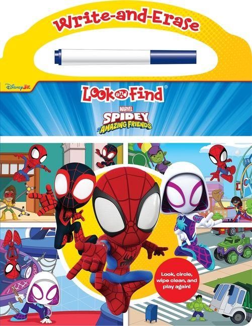 Produktbild: Disney Junior Marvel Spidey and His Amazing Friends: Write-And-Erase Look and Find