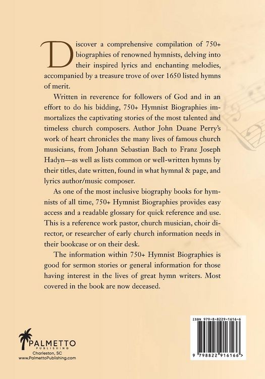 Produktbild: 750+ Hymnist Biographies