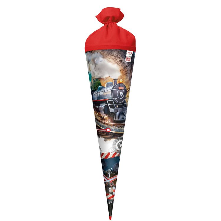 Produktbild: Motivschult&uuml;te 70 cm, Dampflok, Folie