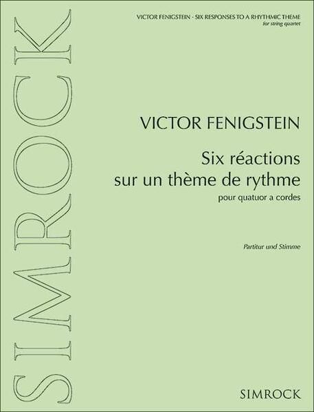 Produktbild: Six r&eacute;actions sur un th&egrave;me de rythme