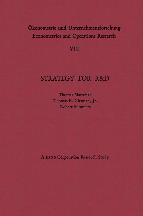Produktbild: Strategy for R&D: Studies in the Microeconomics of Development