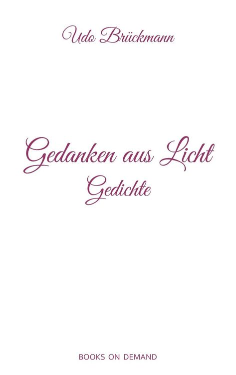Produktbild: Gedanken aus Licht