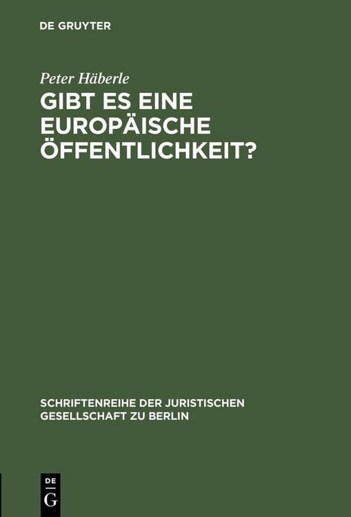 Produktbild: Gibt es eine europ&auml;ische &Ouml;ffentlichkeit?