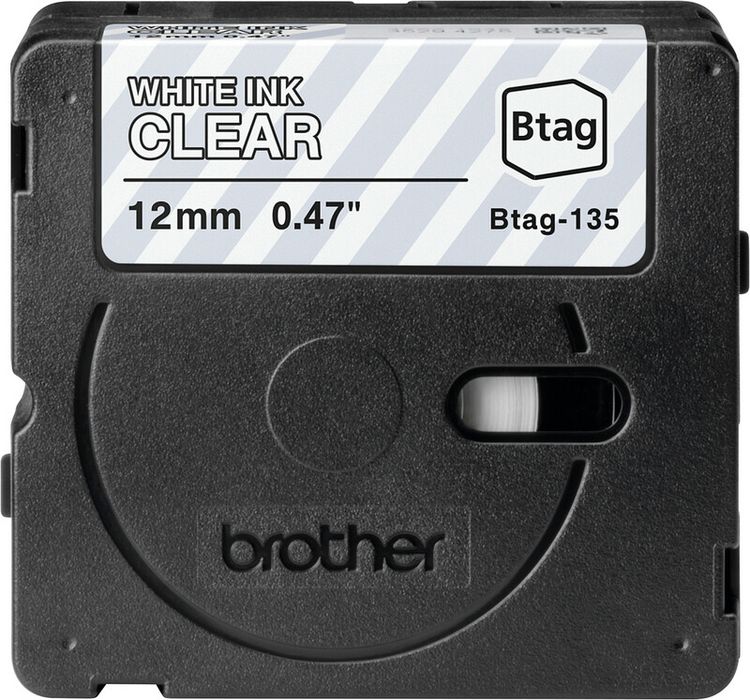 Produktbild: BROTHER P-touch Schriftband Btag nicht laminiert