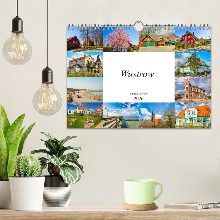 Produktbild: Wustrow Impressionen (Wandkalender 2026 DIN A4 quer), CALVENDO Monatskalender