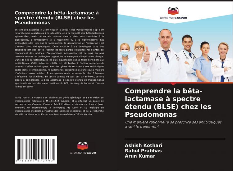 Produktbild: Comprendre la b&ecirc;ta-lactamase &agrave; spectre &eacute;tendu (BLSE) chez les Pseudomonas