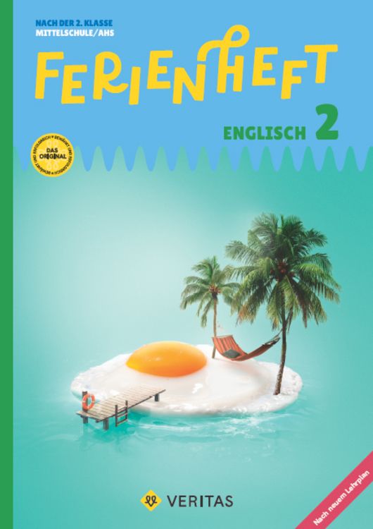 Produktbild: Englisch Ferienhefte - Ferienheft 2. Klasse/Nach der 2. Klasse MS/AHS Lehrplan 2023 - Mit eingelegten Lösungen