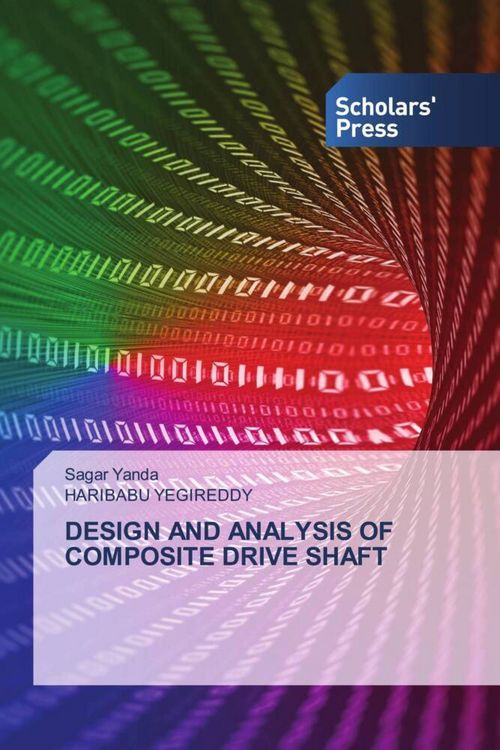 Produktbild: Design and Analysis Of Composite Drive Shaft