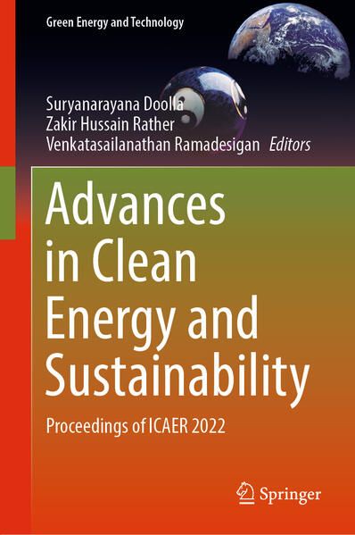 Produktbild: Advances in Clean Energy and Sustainability