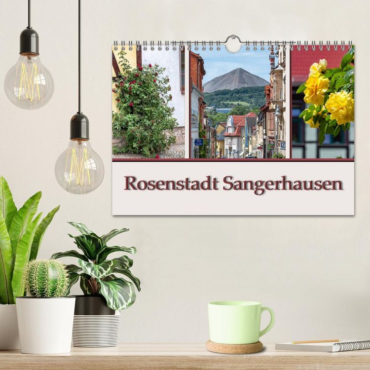 Produktbild: Rosenstadt Sangerhausen (Wandkalender 2026 DIN A4 quer), CALVENDO Monatskalender