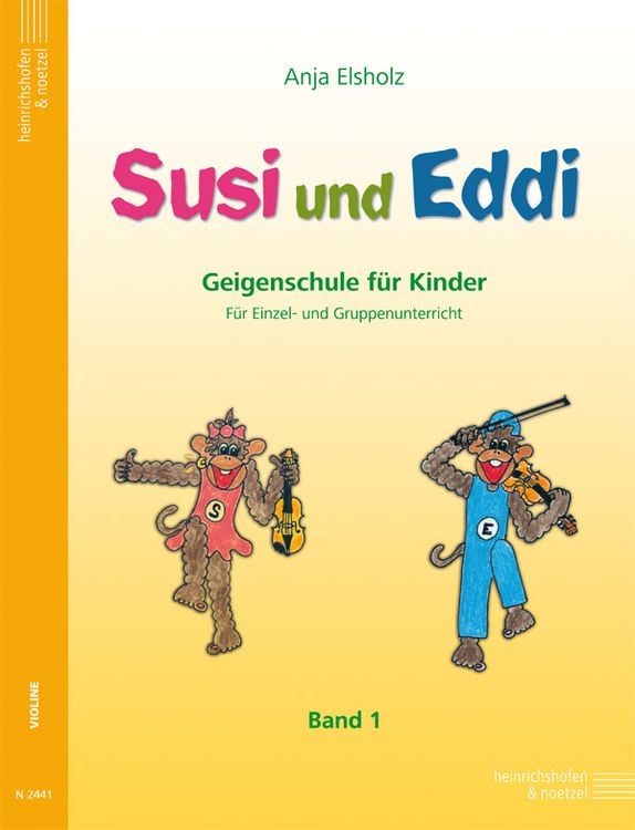 Produktbild: Susi und Eddi, f&uuml;r Violine Bd.1