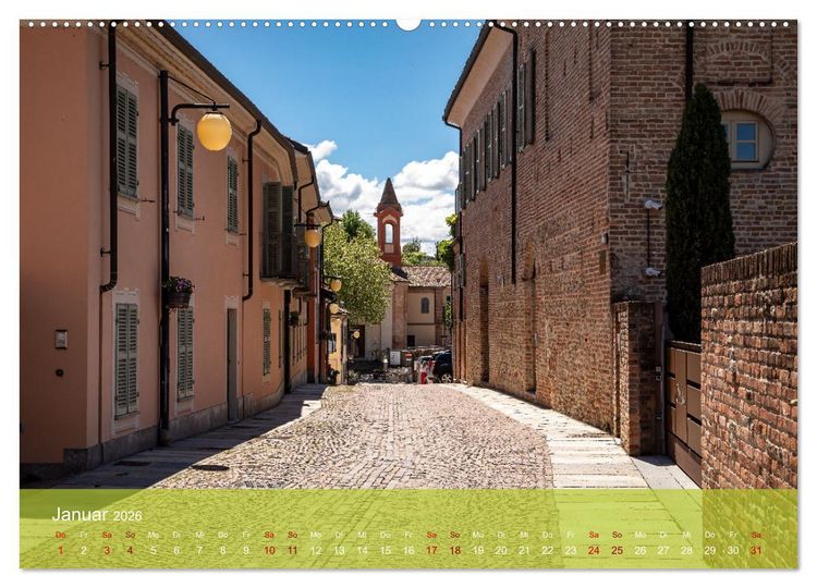 Produktbild: Barolo und Barbaresco (Wandkalender 2026 DIN A2 quer), CALVENDO Monatskalender