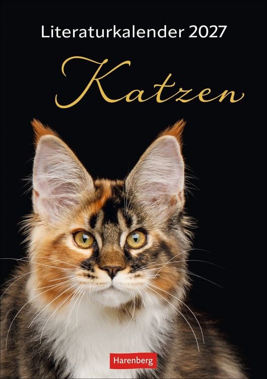 Produktbild: Literaturkalender Katzen Wochen-Kulturkalender 2027