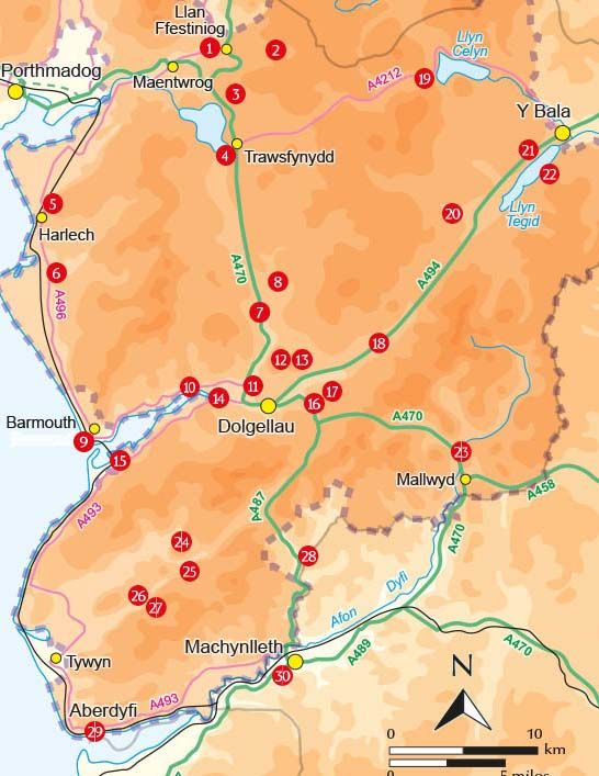 Produktbild: Snowdonia: 30 Low-level and Easy Walks - South