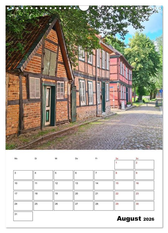 Produktbild: Boizenburg am Elberadweg (Wandkalender 2026 DIN A3 hoch), CALVENDO Monatskalender