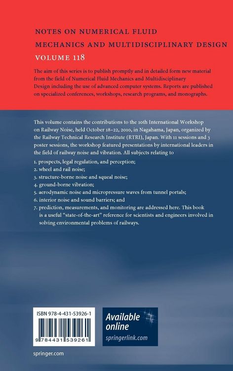 Produktbild: Noise and Vibration Mitigation for Rail Transportation Systems