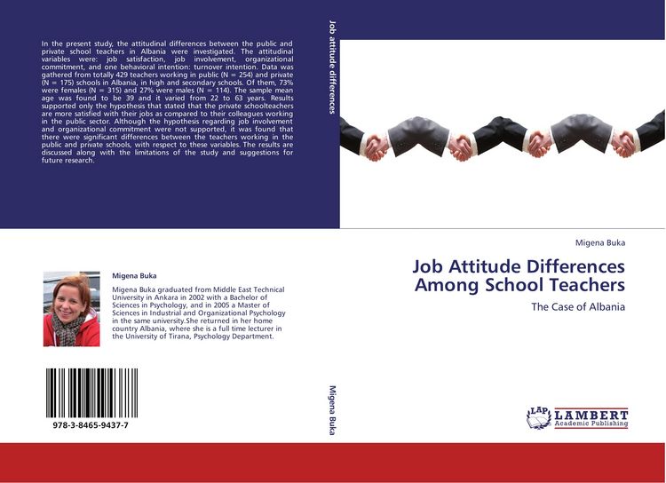 Produktbild: Job Attitude Differences Among School Teachers