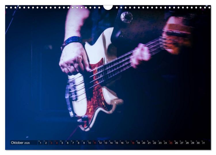 Produktbild: Gitarren - Live (Wandkalender 2026 DIN A3 quer), CALVENDO Monatskalender