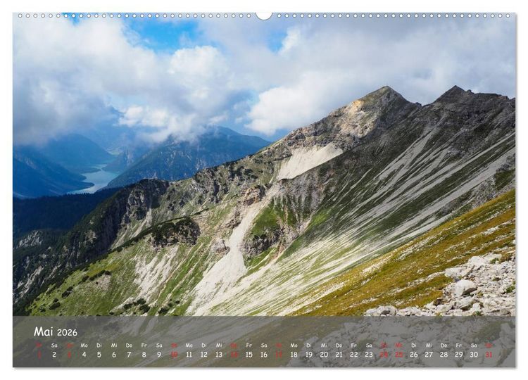 Produktbild: Ammergauer Alpen (Wandkalender 2026 DIN A2 quer), CALVENDO Monatskalender