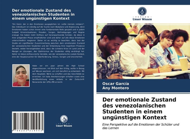 Produktbild: Der emotionale Zustand des venezolanischen Studenten in einem ung&uuml;nstigen Kontext