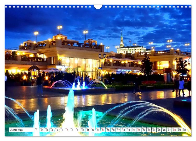 Produktbild: Magic Kazan - A fascinating city on the Volga River (Wall Calendar 2026 DIN A3 landscape), CALVENDO 12 Month Wall Calendar