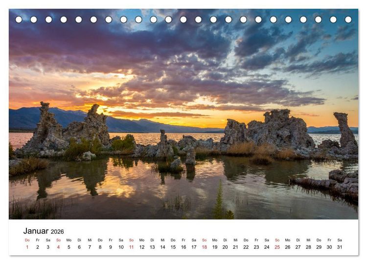 Produktbild: S&uuml;dwesten der USA - Atemberaubende Landschaften (Tischkalender 2026 DIN A5 quer), CALVENDO Monatskalender