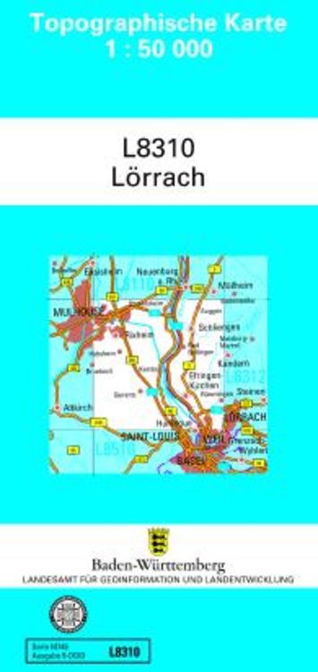 Produktbild: L&ouml;rrach 1 : 50 000
