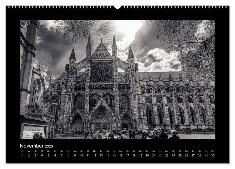 Produktbild: London-Bilder (Wandkalender 2026 DIN A2 quer), CALVENDO Monatskalender