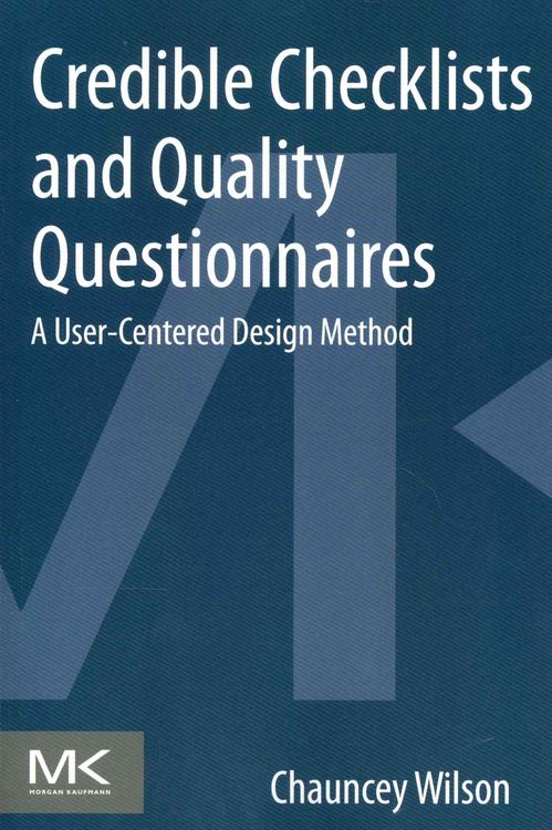 Produktbild: Credible Checklists and Quality Questionnaires