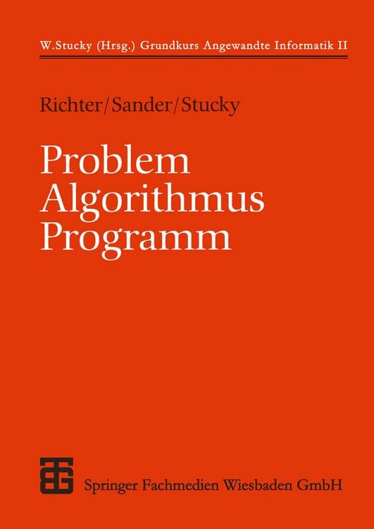 Produktbild: Problem - Algorithmus - Programm