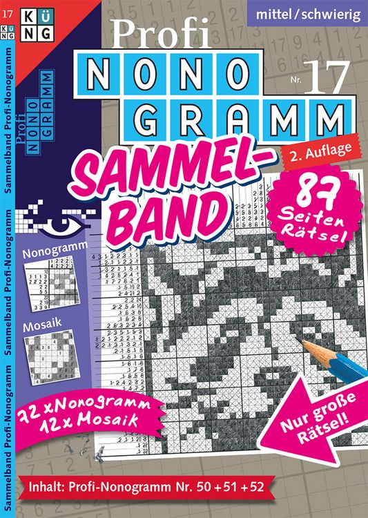 Produktbild: Profi-Nonogramm Sammelband Nr. 17