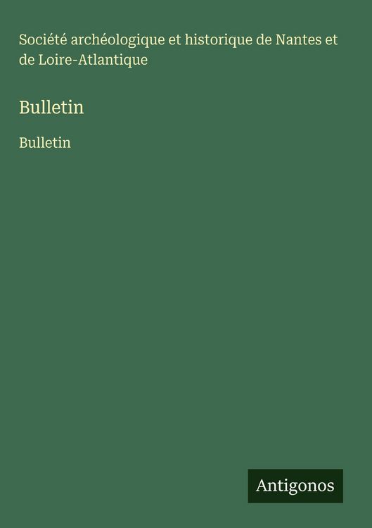 Produktbild: Bulletin