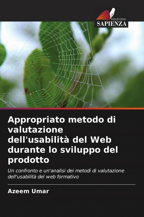 Produktbild: Appropriato metodo di valutazione dell'usabilit&agrave; del Web durante lo sviluppo del prodotto
