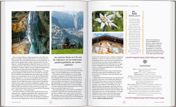 Produktbild: LONELY PLANET Bildband Legend&auml;re Wanderungen in den Alpen