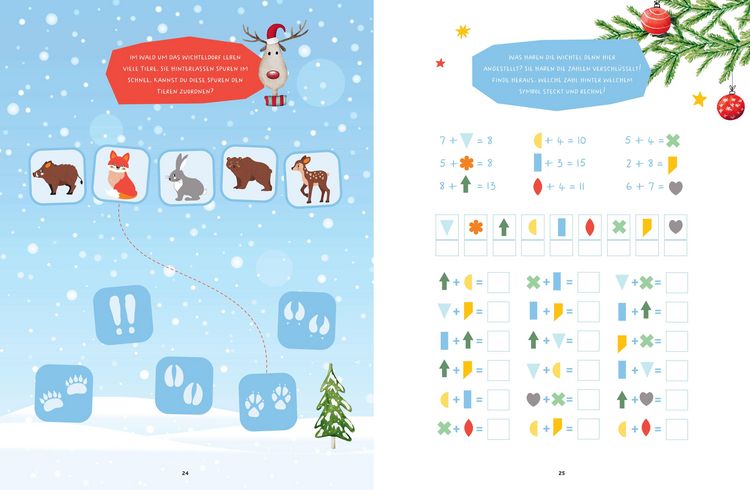 Produktbild: Mein R&auml;tselbuch - Weihnachten bei den Wichteln