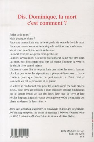 Produktbild: Dis, Dominique, la mort c'est comment ?