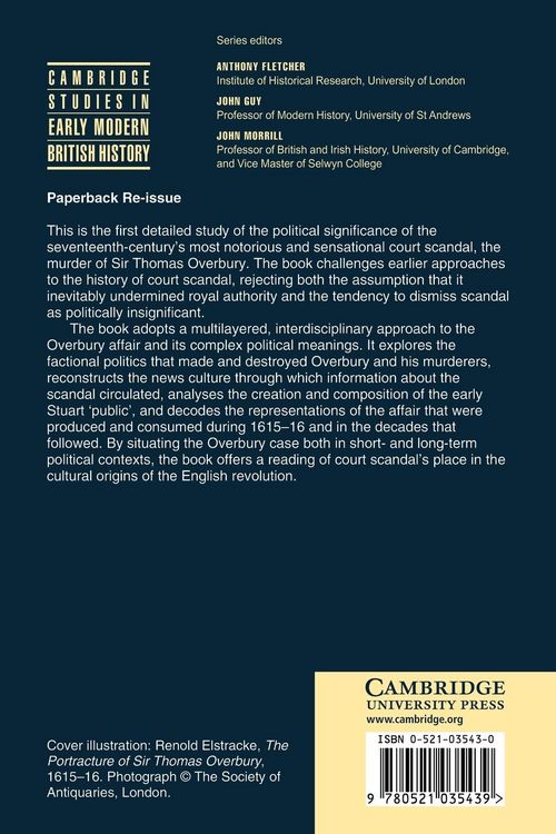 Produktbild: The Politics of Court Scandal in Early Modern England