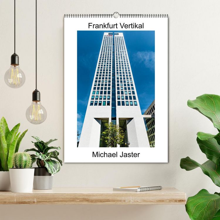 Produktbild: Frankfurt Vertikal Michael Jaster (Wandkalender 2026 DIN A2 hoch), CALVENDO Monatskalender