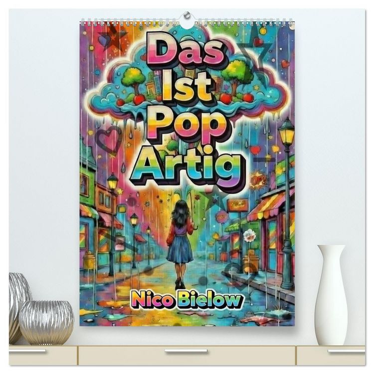 Produktbild: Das ist Pop Artig (hochwertiger Premium Wandkalender 2027 DIN A2 hoch), Kunstdruck in Hochglanz